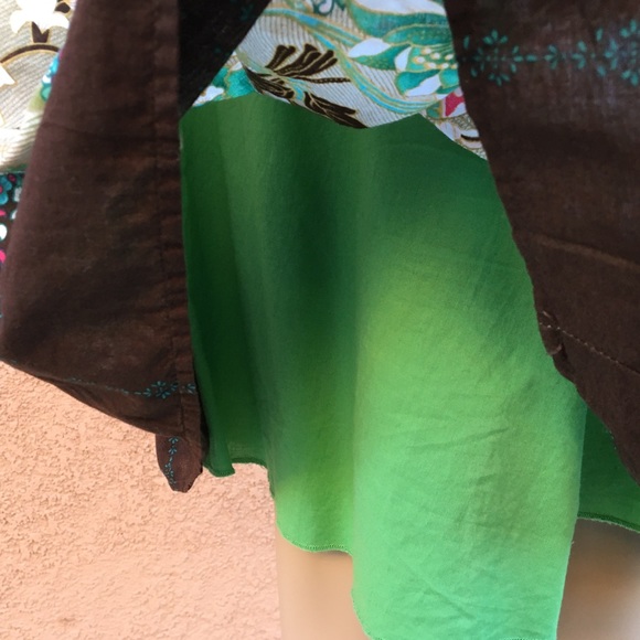 Coco & Chase casual skirt whimsical floral motif - Picture 8 of 12